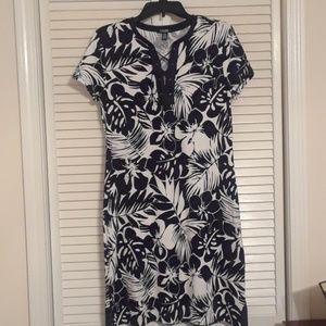 Chaps short sleeve dress
